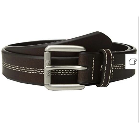 ARIAT Men's‎Basic Center Triple Stitch Belt, Brown, 32 New Cowboy Western